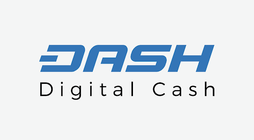 Logo mata uang kripto Dash