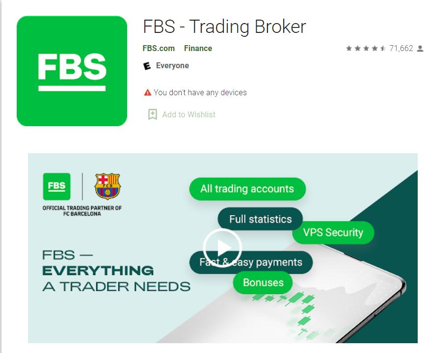 fbs broker android