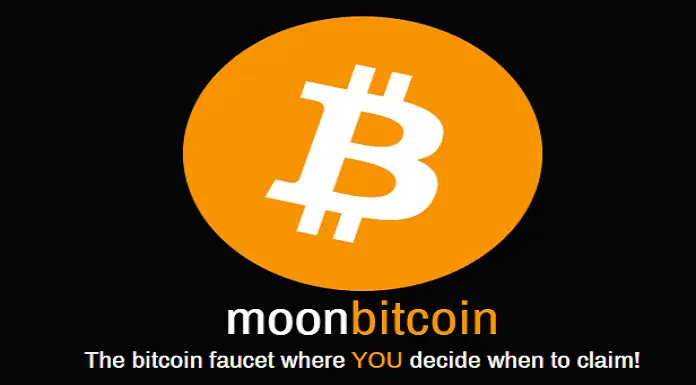 Ilustrasi Moon Bitcoin